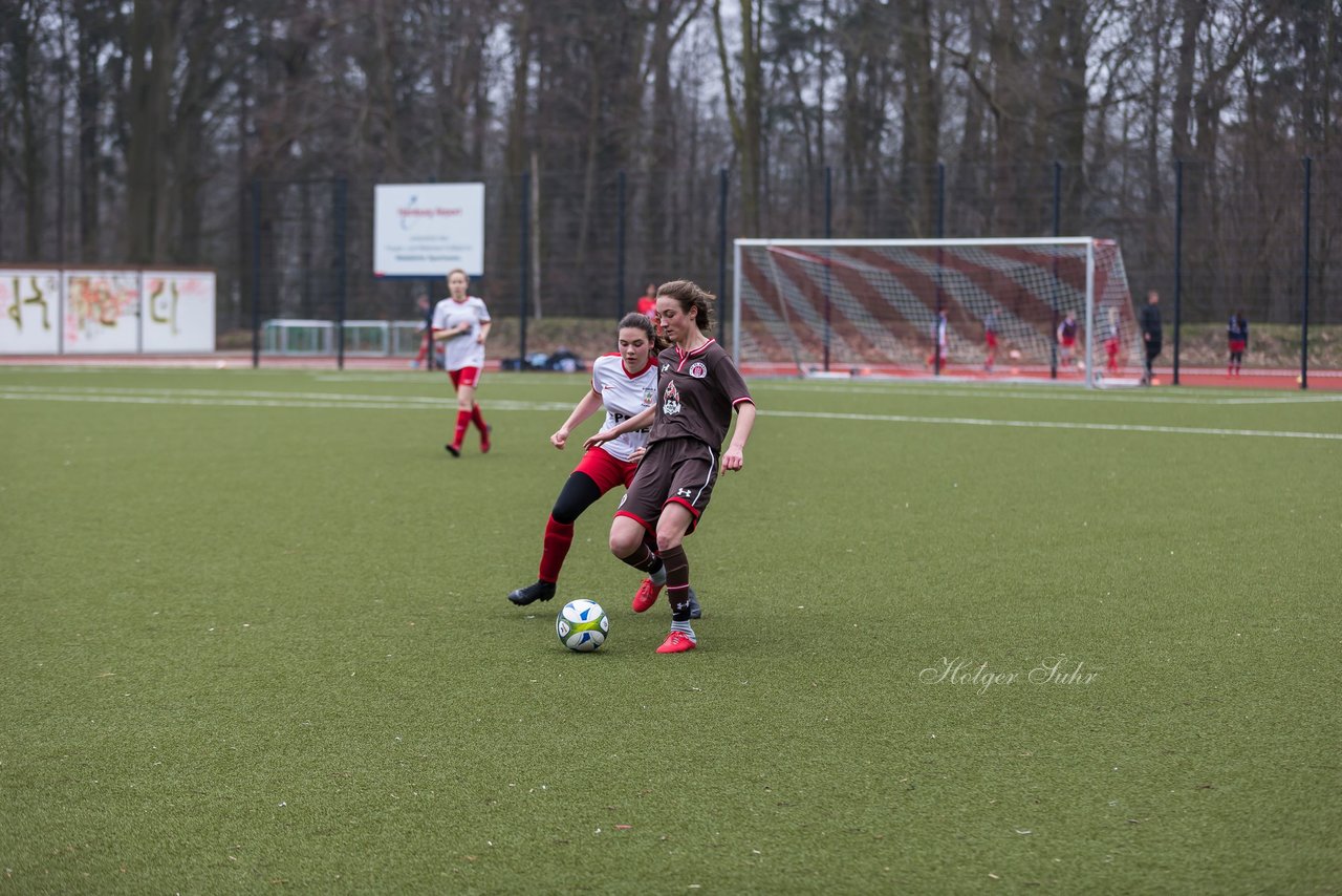 Bild 425 - B-Juniorinnen Walddoerfer - St.Pauli : Ergebnis: 4:1